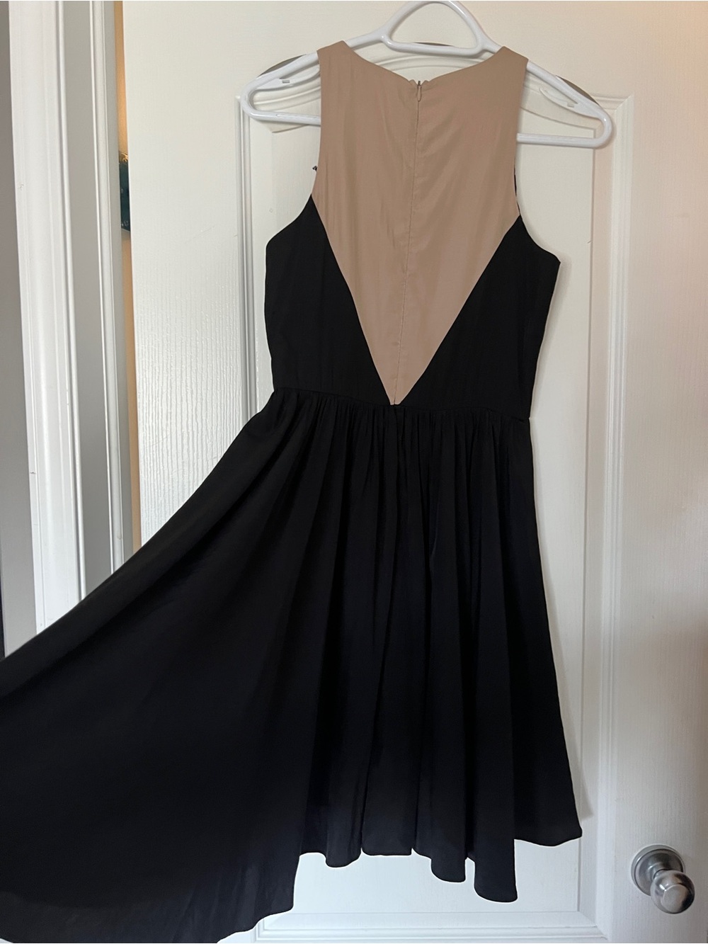 Black lace illusion fit&flare dress | XS | cocktail dress - Picture 3 of 3